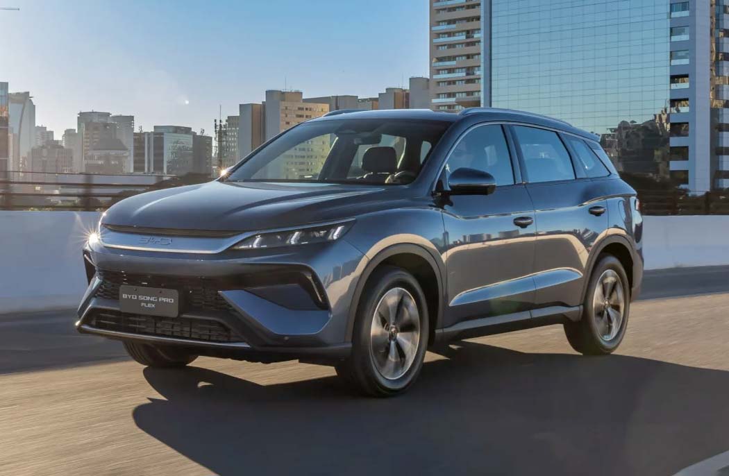 BYD lanzó el nuevo Song Pro en Brasil
