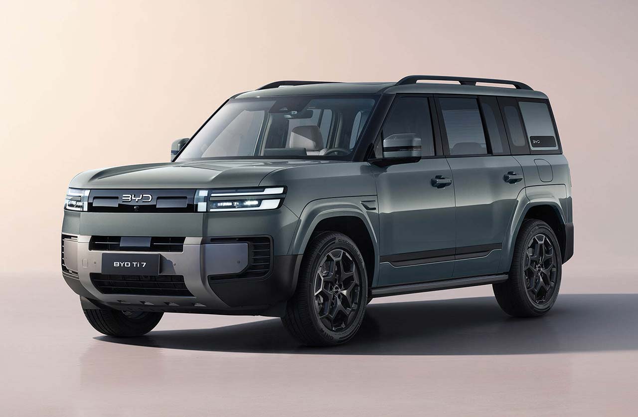 BYD lanzó la preventa del Ti7 en Argentina