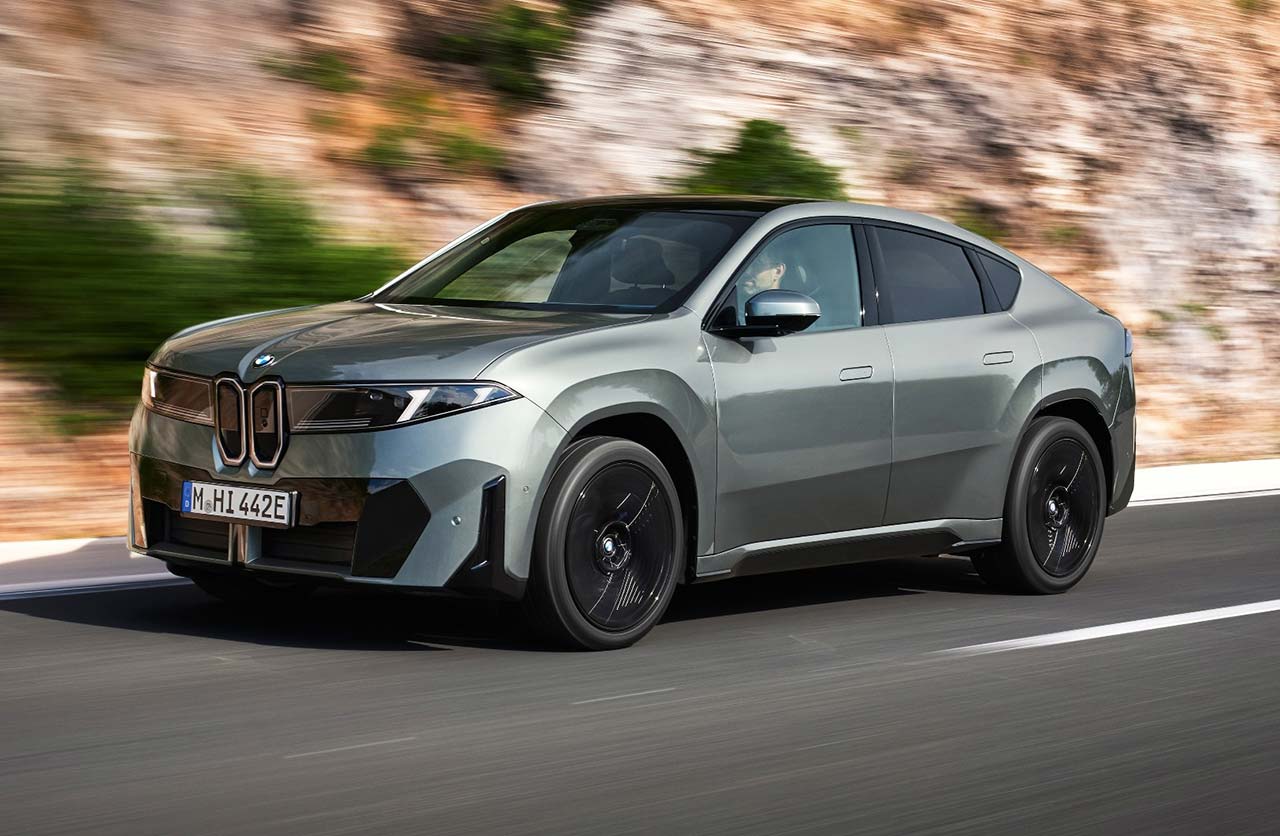 SUV coupé eléctrico: BMW presentó el iX4