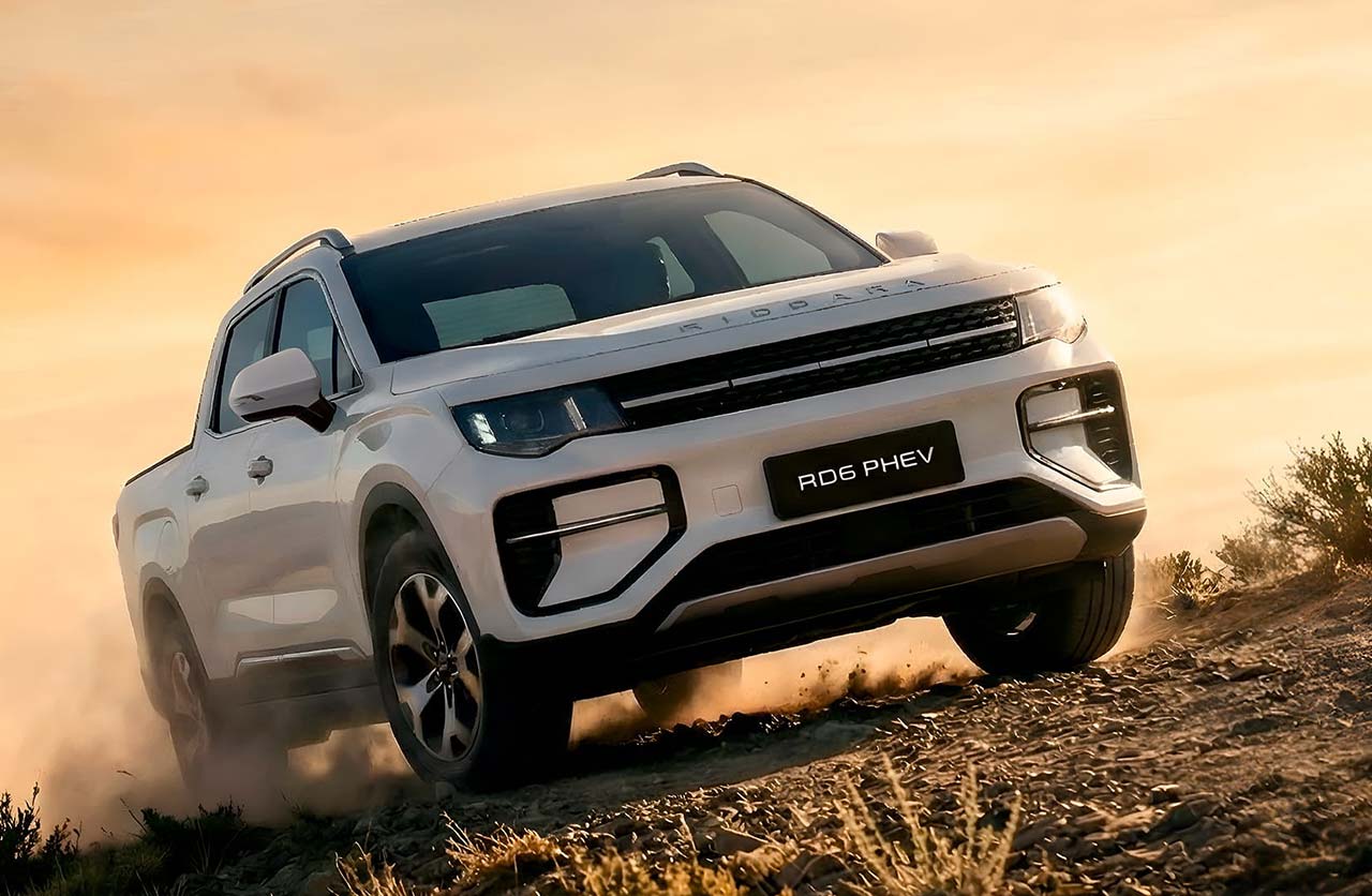 Geely presentó la pick up Riddara RD6 PHEV en Argentina