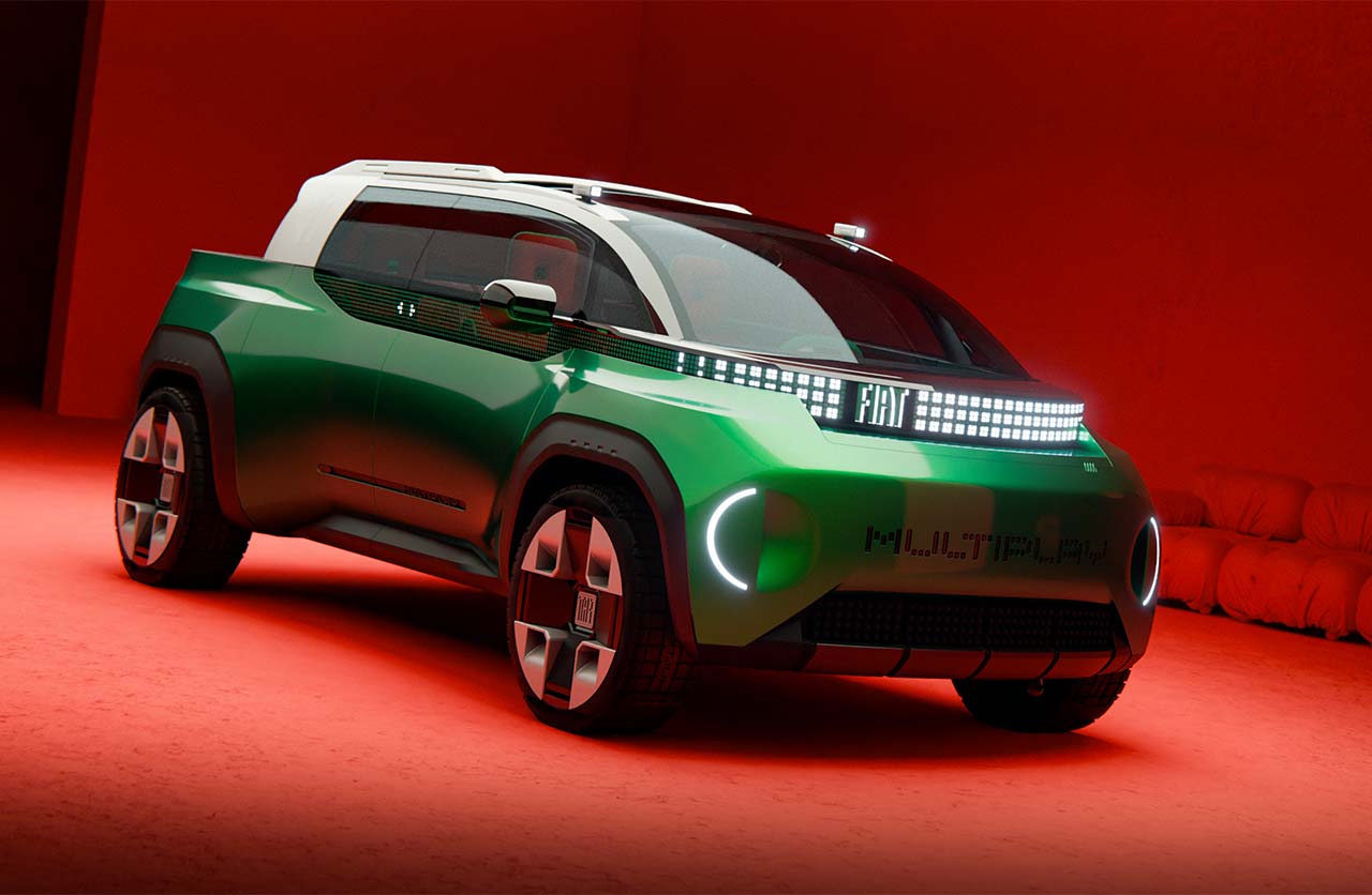 Fiat presentó un prototipo que se convierte en pick up